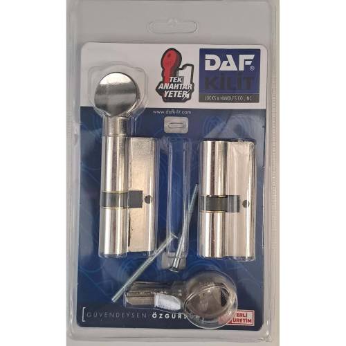 DAF SİLİNDİRLİ DEMİR KAPI KİLİDİ - 4